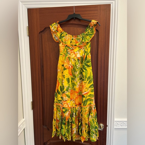 FARM Rio Tangerines Midi Dress - Picture 6 of 9